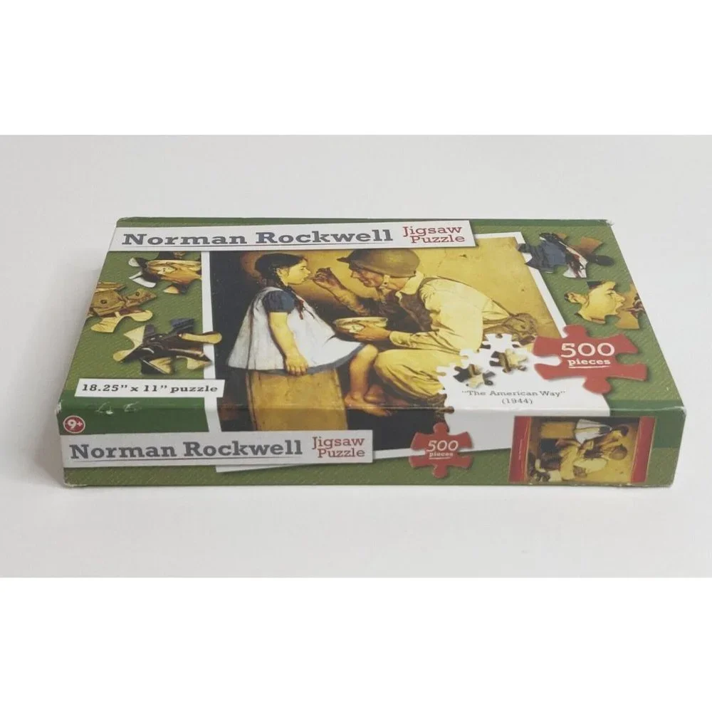 Norman Rockwell 500pcs Jigsaw Puzzle 